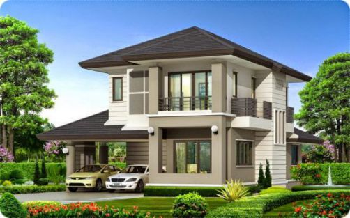 Picture of a Two Storey House