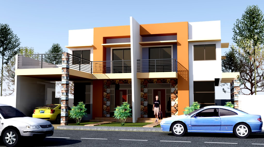 Affordable Duplex House Plan With 3