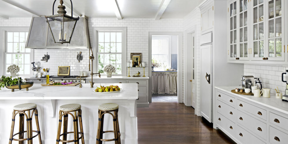Picture of Stylish White Kitchen Expressions and Impressions 