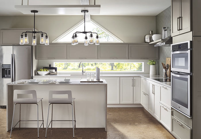 Picture of Stylish White Kitchen Expressions and Impressions 