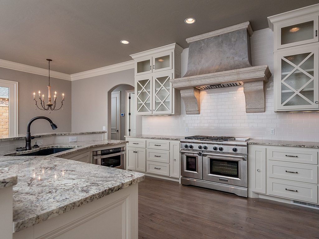 Picture of Stylish White Kitchen Expressions and Impressions 