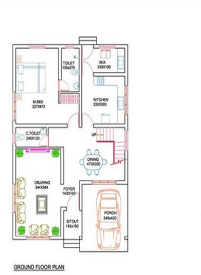 Picture of 3 BHK, Floor Plans Plus Wonderful Interior Design 