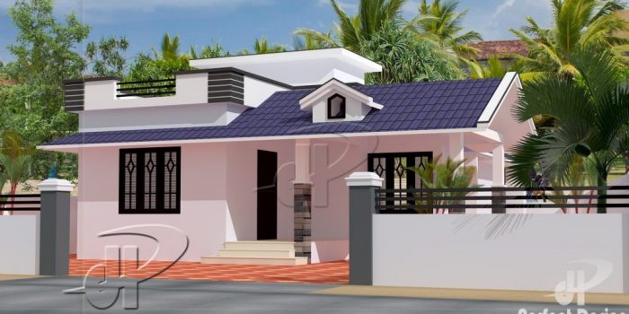 Picture of Gorgeous Two Bedroom One Story Residence with Floor Plan