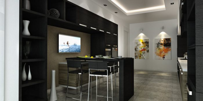 Picture of Impressive Black Kitchen Ideas for Modern Homes