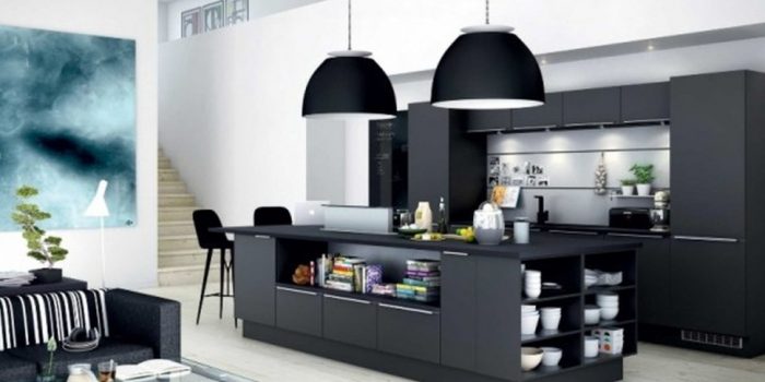 Picture of Impressive Black Kitchen Ideas for Modern Homes