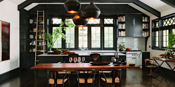 Picture of Impressive Black Kitchen Ideas for Modern Homes