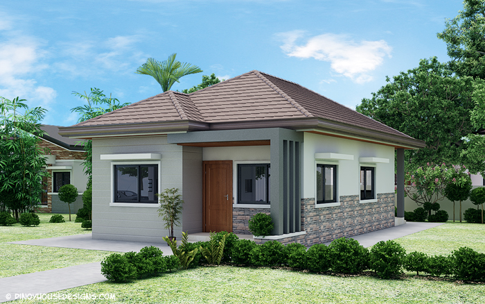 simple 3-bedroom bungalow house design - pinoy house designs - pinoy