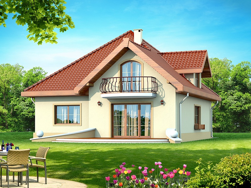 Picture of Fascinating Contemporary 3 Bedroom Residence with Plans and Elevations 