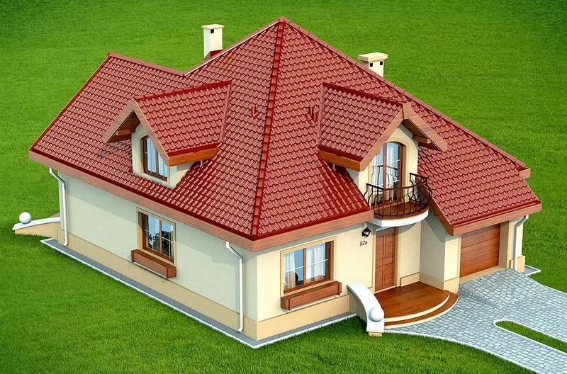 Picture of Fascinating Contemporary 3 Bedroom Residence with Plans and Elevations 