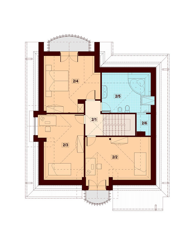 Picture of Fascinating Contemporary 3 Bedroom Residence with Plans and Elevations 