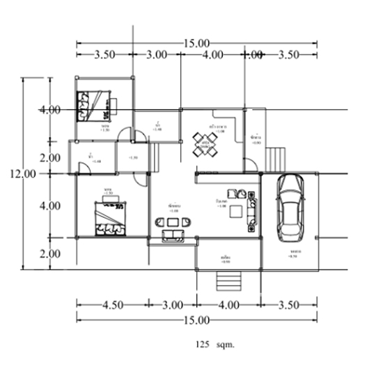 Picture of Elevated Tropical One Story House: Blend of Nature and Architecture