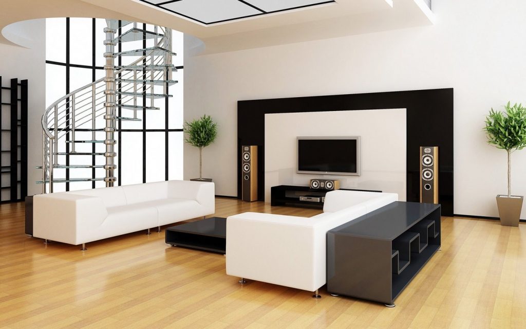 Picture of Splendid Concepts of Living Room and TV Entertainment 