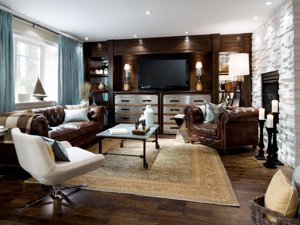 Picture of Splendid Concepts of Living Room and TV Entertainment 