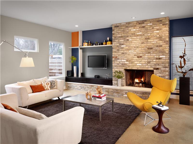 Picture of Splendid Concepts of Living Room and TV Entertainment 