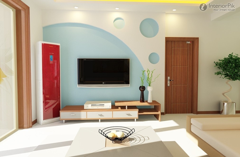 Picture of Splendid Concepts of Living Room and TV Entertainment 