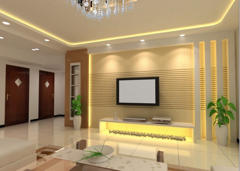 Picture of Splendid Concepts of Living Room and TV Entertainment 