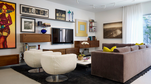 Picture of Splendid Concepts of Living Room and TV Entertainment 