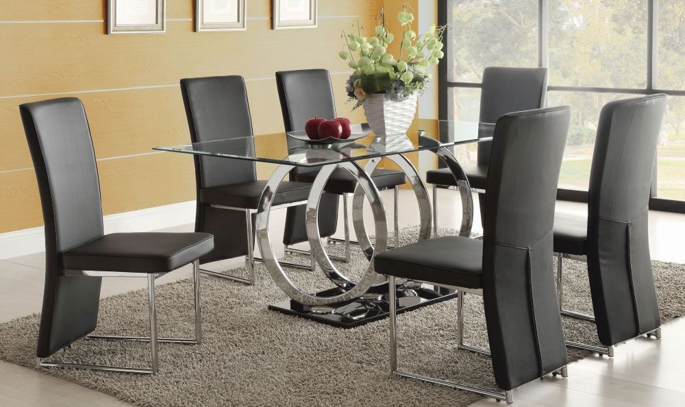 Picture of Extraordinary Glass Dining Tables for Finest Service
