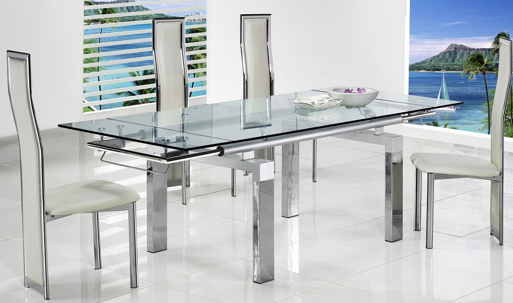 Picture of Extraordinary Glass Dining Tables for Finest Service