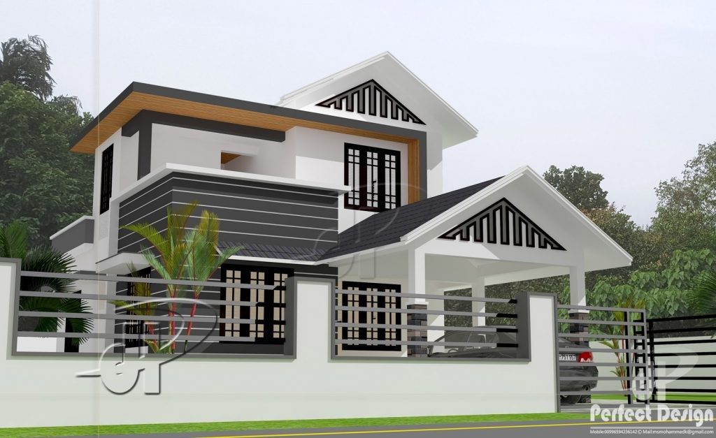 Picture of Designer’s Double Story Three Bedroom Modern House Plan