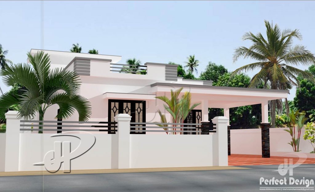Picture of Slim and Modest Two Bedroom Residential House