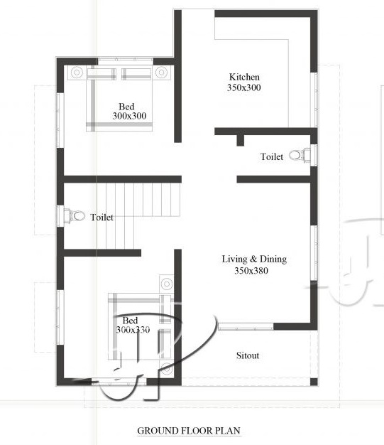 Picture of Designer’s Double Story Three Bedroom Modern House Plan