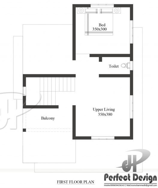 Picture of Designer’s Double Story Three Bedroom Modern House Plan