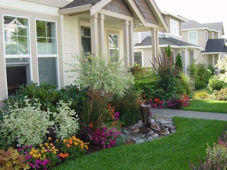 Picture of Lovely House Gardening and Landscaping Concepts 