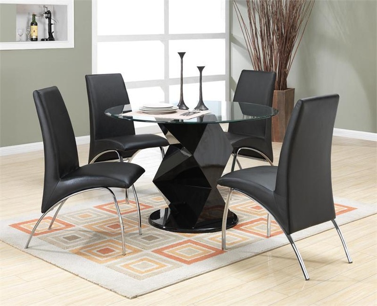 Picture of Fascinating Round Glass Tables for Deluxe Dining 