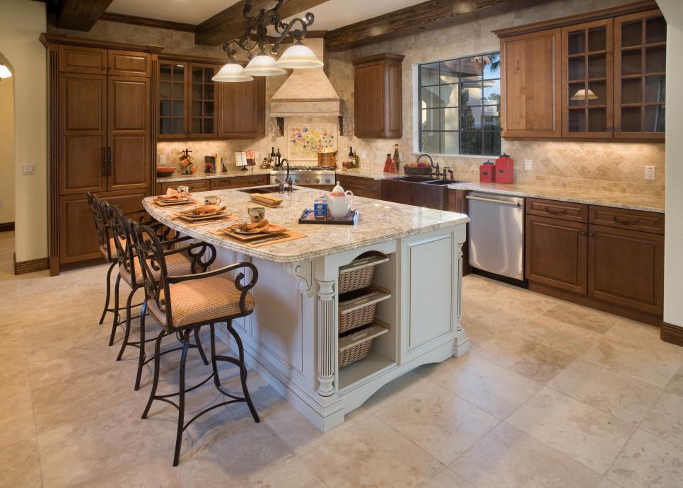 Picture of Multi-Functional Island Kitchen Designs