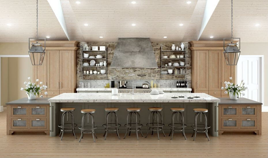 Picture of Multi-Functional Island Kitchen Designs