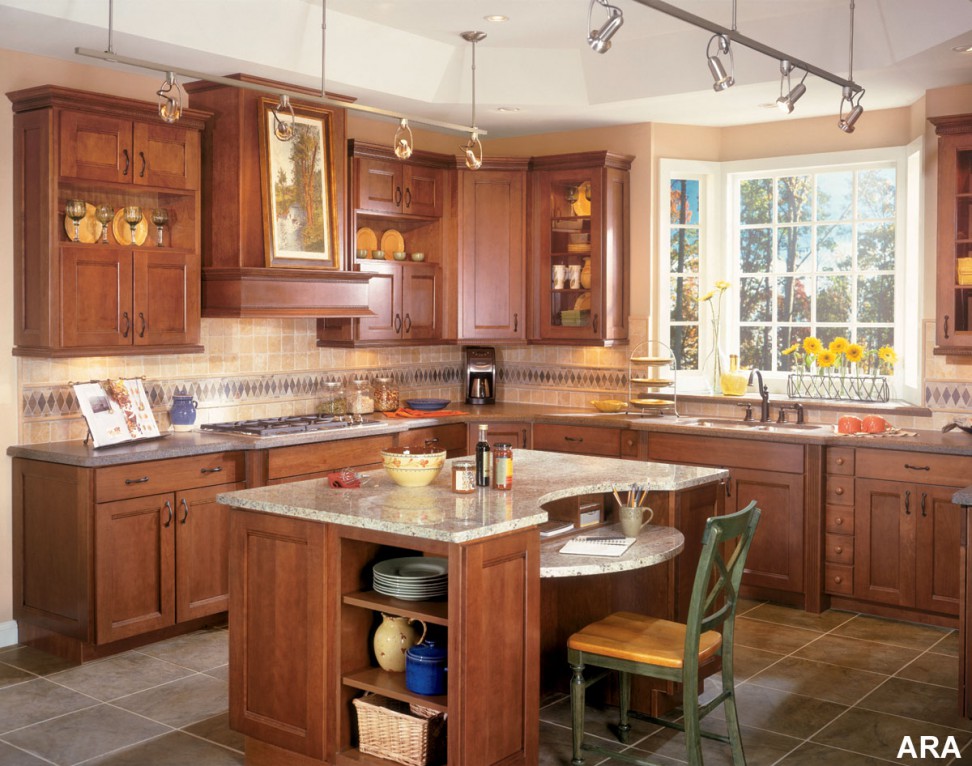 Picture of Multi-Functional Island Kitchen Designs