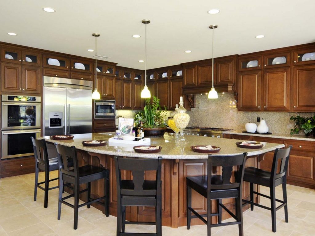 Picture of Multi-Functional Island Kitchen Designs