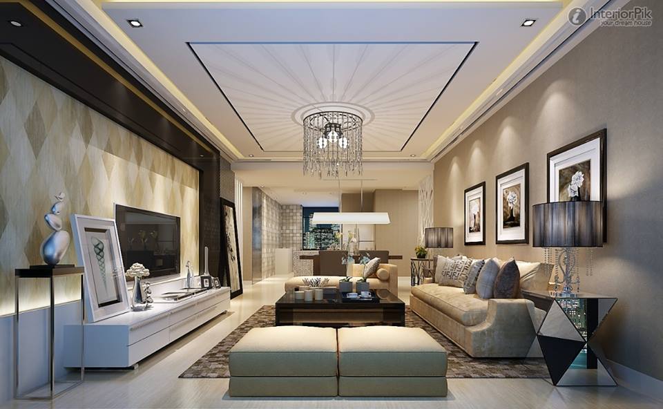 Picture of Melodramatic Expressions of Elegant Living Room Designs