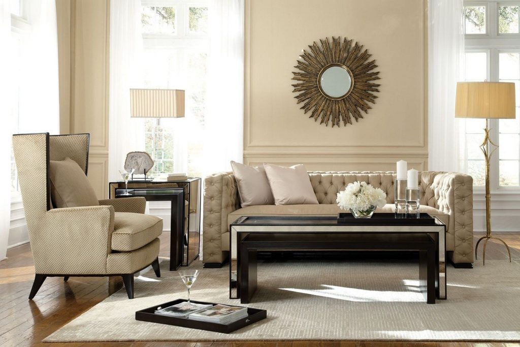 Picture of Melodramatic Expressions of Elegant Living Room Designs
