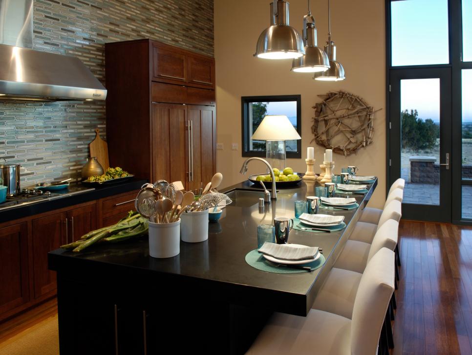Picture of Multi-Functional Island Kitchen Designs