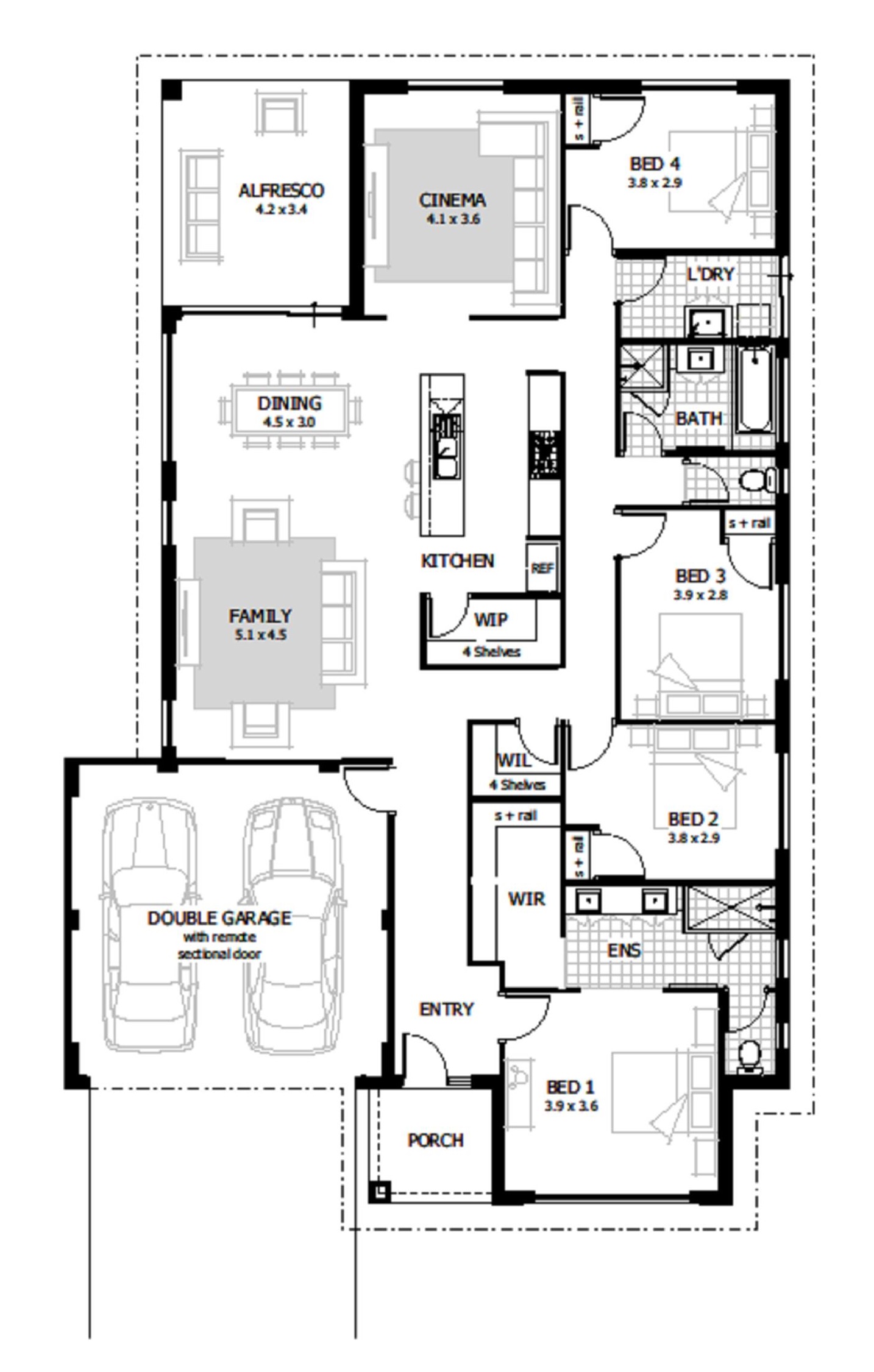 Picture of Urbane Four Bedroom Residential House