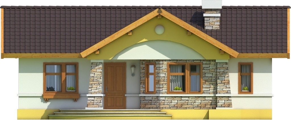 Picture Traditional Small Two Bedroom Country House 