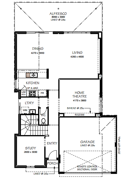Picture of Powerful Contemporary Two Story House with interior Concepts 