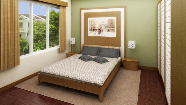 Picture of Evolving Interior Design of Slender Two Story Country House 