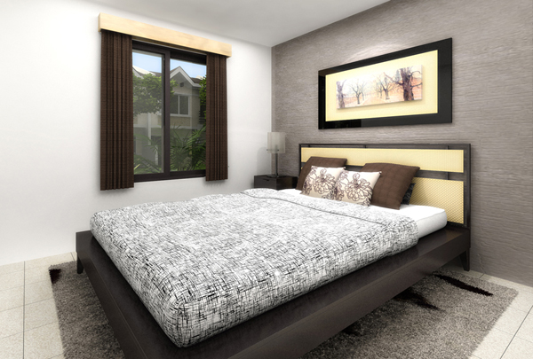 Picture of Evolving Interior Design of Slender Two Story Country House 