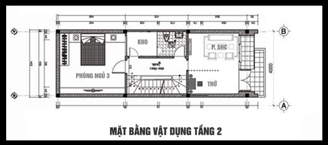 Picture of Slim and Practical Three Story House in Narrow Lot 