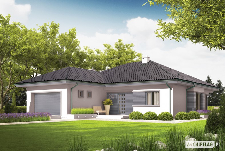 Picture of Entrancing Single Story Bungalow House Plan