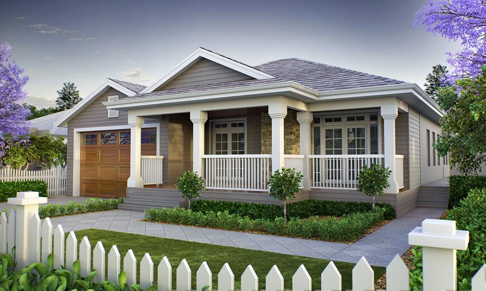 Picture of Serene Elevated House with Traditional Exterior and Contemporary Interior 