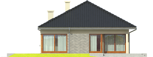 Picture Electrifying Single Story Residential House 