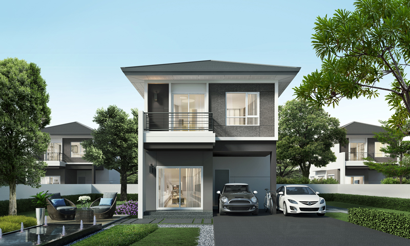 Picture of Conversational Three Bedroom Modern House 