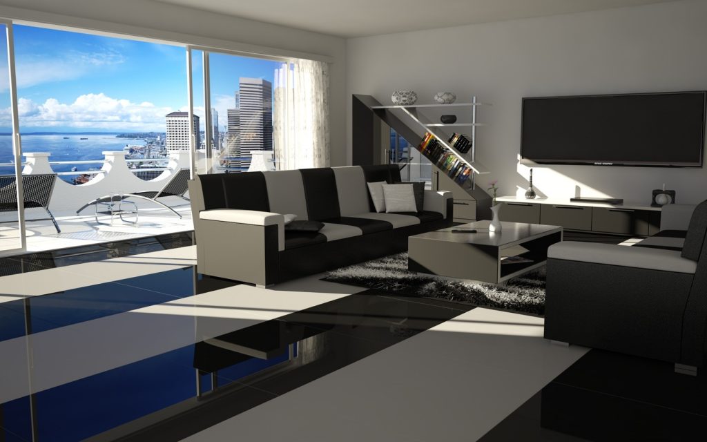 Picture of Marvelous and Functional Bachelors Pad for Everyday Living