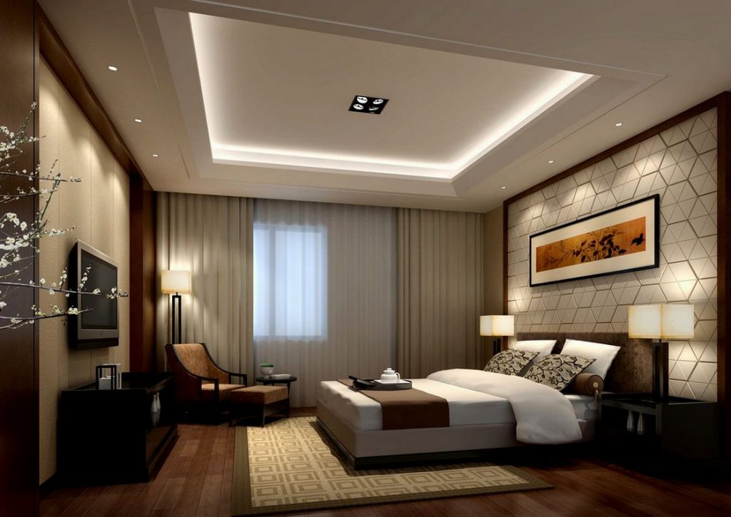 Picture of Clever Concepts of Accessorizing the Bedroom with TV Unit