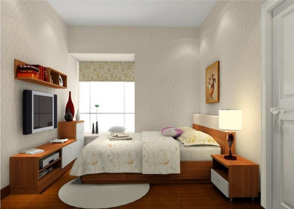 Picture of Clever Concepts of Accessorizing the Bedroom with TV Unit