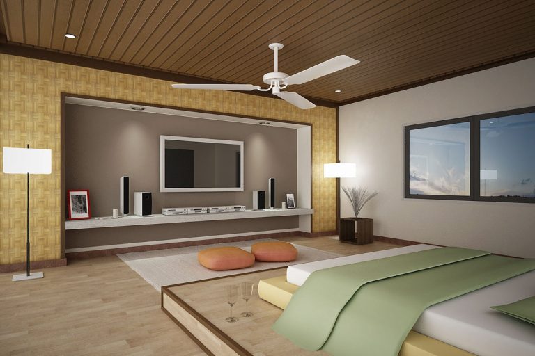 Picture of Smart Clever of Accessorizing the Bedroom with TV Unit